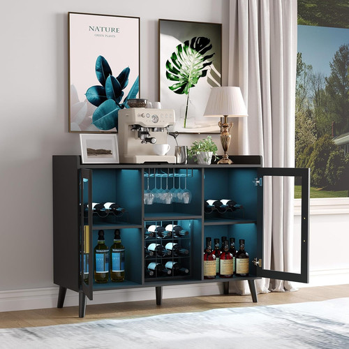 Modern wine bar cabinet with - wine,